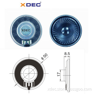 50mm 4ohm 8ohm 16ohm 32ohm 50ohm speaker driver